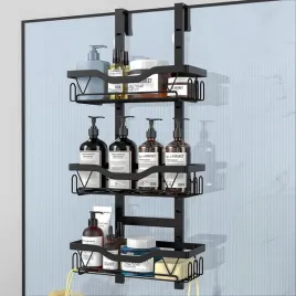 polka-prysznicowa-polka-do-lazienki-zawieszana-3-poziomowa-czarna-organizer