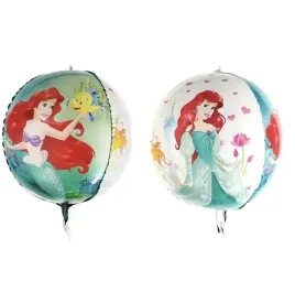 balon-foliowy-w-ksztalcie-kuli-z-syrenka-ariel-45-cm