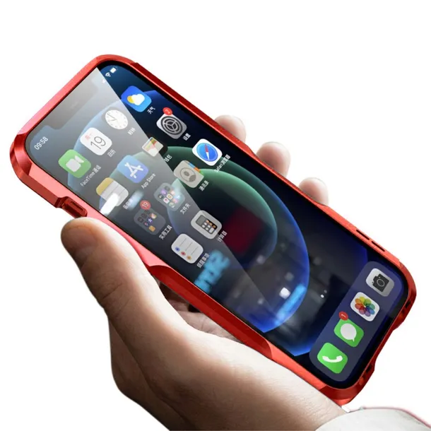 ramka-bumper-luphie-do-apple-iphone-12-pro-czerwony-kolor-czerwony