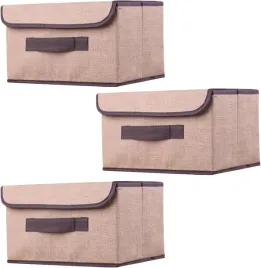 organizery-pudelka-skladane-do-przechowywania-z-uchwytami-z-klapa-bezowe