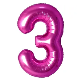 balon-foliowy-cyfra-3-fuksja-40