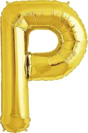 balon-foliowy-litera-p-gold-40