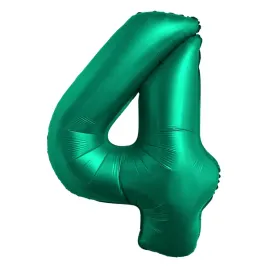 balon-foliowy-cyfra-4-zielona-matowa-100-cm