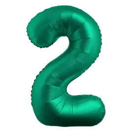 balon-foliowy-cyfra-2-zielona-matowa-100-cm