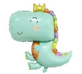 balon-foliowy-dinozaur-z-korona-dino