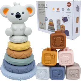 lt481-klocki-sensoryczne-gumowe-miekkie-koala-wieza-montessori-piramidka