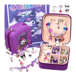 zestaw-do-tworzenia-bizuterii-kuromi-z-koralikami-i-charmsami