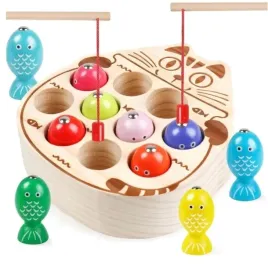 gra-drewniana-zrecznosciowa-lowienie-rybek-na-magnes-kotek-wedki-dla-dzieci