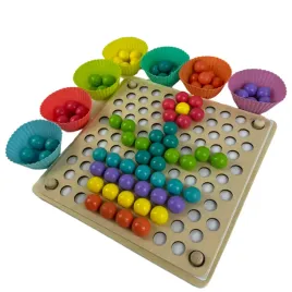 ukladanka-drewniana-kulki-koraliki-drewniane-puzzle-mozaika-dla-dzieci