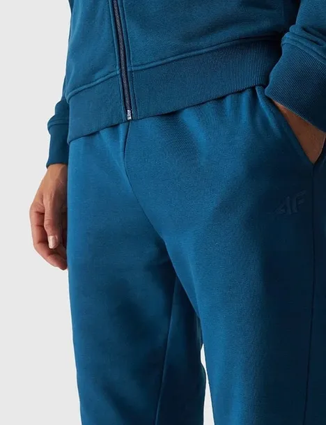 meskie-spodnie-dresowe-4f-joggery-trom0942-46s-morski-l-zapiecie-wiazanie
