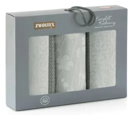 zwoltex-komplet-sciereczek-provence-szara-3-szt
