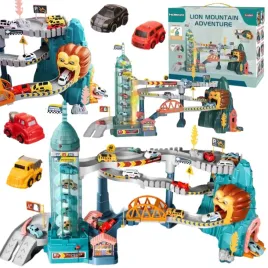 tor-samochodowy-zjezdzalnia-most-winda-efekty-swietlne-dzwiekowe-zestaw-lew