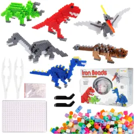 koraliki-do-prasowania-diy-dinozaury-3000-szt-prasowanki-szablony-beads-3d