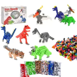 koraliki-do-prasowania-dinozaury-zestaw-3000-szt