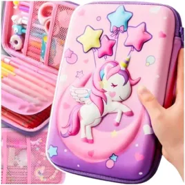 piornik-szkolny-roz-jednorozec-3d-organizer-na-kredki-tablet-do-szkoly-3w1