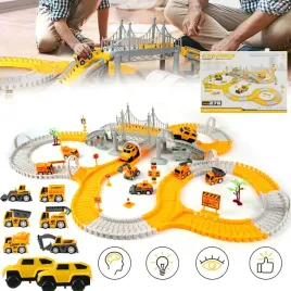 tor-samochodowy-pojazdy-budowlane-plac-budowy-kolejka-255-el-2-pojazdy