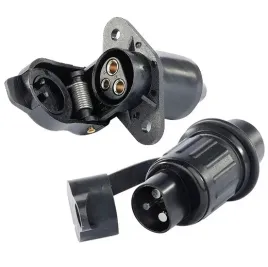 przyczepa-zestaw-gniazdo-elektryczne-wtyczka-3-pin