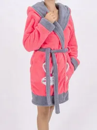 wyprzedaz-szlafrok-damski-z-kapturem-miekki-pluszowy-rozowy-cieply-mily-l