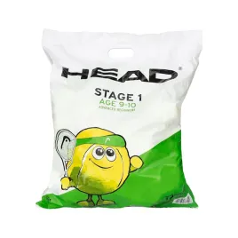 pilki-tenisowe-head-stage-1-green-72-szt-metodyczne-do-nauki-gry