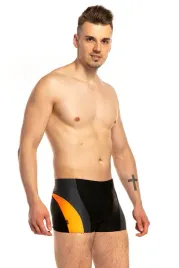 spodenki-kapielowe-bokserki-meskie-spin-czarny-pomarancz-3xl