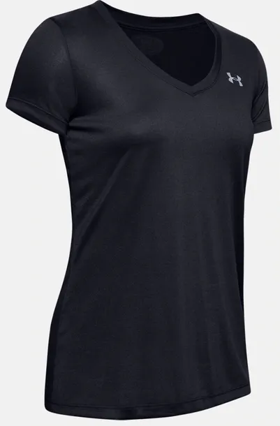 koszulka-under-armour-tech-solid-ssv-women-black-002-s-wzor-dominujacy-bez-wzoru