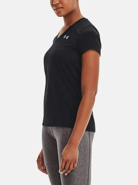 koszulka-under-armour-tech-solid-ssv-women-black-002-s-certyfikat-ce
