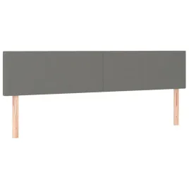 zaglowki-do-lozka-2-szt-ciemnoszary-100x5x78-88-cm-tkanina