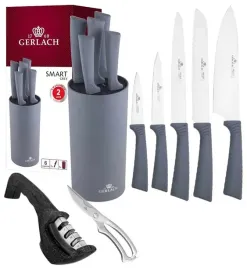 gerlach-smart-grafit-noze-5-el-w-bloku-ostrzalka-3w1-nozyce-do-drobiu