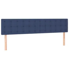 zaglowki-do-lozka-2-szt-niebieskie-100x5x78-88-cm-tkanina