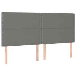 zaglowki-do-lozka-4-szt-ciemnoszary-100x5x78-88-cm-tkanina