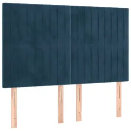 zaglowki-4-szt-ciemnoniebieskie-72x5x78-88-cm-aksamit