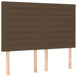 zaglowki-do-lozka-4-szt-ciemnobrazowe-72x5x78-88-cm-tkanina