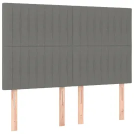 zaglowki-do-lozka-4-szt-ciemnoszare-72x5x78-88-cm-tkanina