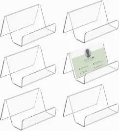 stojaki-uchwyty-na-wizytowki-biurowe-organizer-przezroczyste-6-sztuk