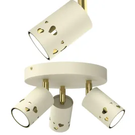 dziecieca-lampa-sufitowa-plafon-spot-led-bezowa-seduszka-ecru-zloty-gu10