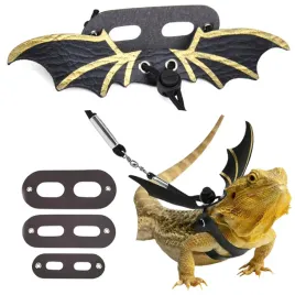 szelki-smycz-dla-jaszczurki-ze-skrzydlami-gadow-gryzoni-zestaw-regulowane