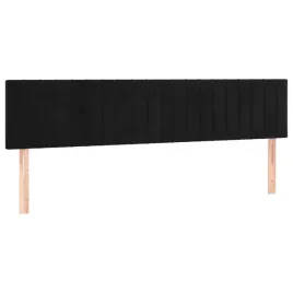 zaglowki-do-lozka-2-szt-czarny-100x5x78-88-cm-aksamitny