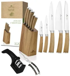 gerlach-natur-kpl-nozy-5-el-w-bloku-ostrzalka-2w1-nozyce-do-drobiu