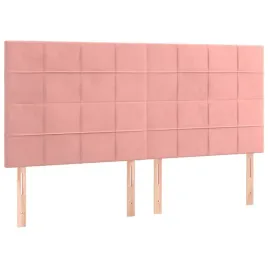 zaglowki-do-lozka-4-szt-rozowy-90x5x78-88-cm-aksamit