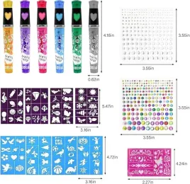 tatuaze-brokatowe-dla-dzieci-zestaw-86-szablonow-6-kolorow-prezent