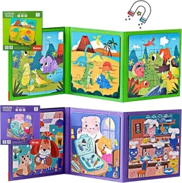 magnetyczne-puzzle-dla-dzieci-3-ukladanki-ksiazka-dla-dzieci-puzzle