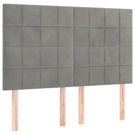 zaglowki-do-lozka-4-szt-jasnoszare-72x5x78-88-cm-aksamit