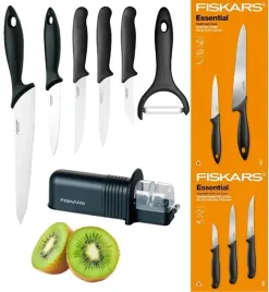 fiskars-essential-kpl-5-nozy-kuchenne-do-warzyw-ostrzalka-skrobaczka