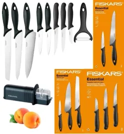 fiskars-essential-kpl-8-nozy-kuchenne-do-warzyw-ostrzalka-skrobaczka