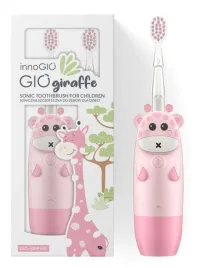 szczoteczka-soniczna-dla-dzieci-innogio-giogiraffe-gio-450-rozowa-2-glowki