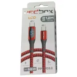 kabel-hedbox-usb-typ-c-usb-typ-c-12-m-czerwony-zgodnosc-ze-standardem-quick-charge-2-0
