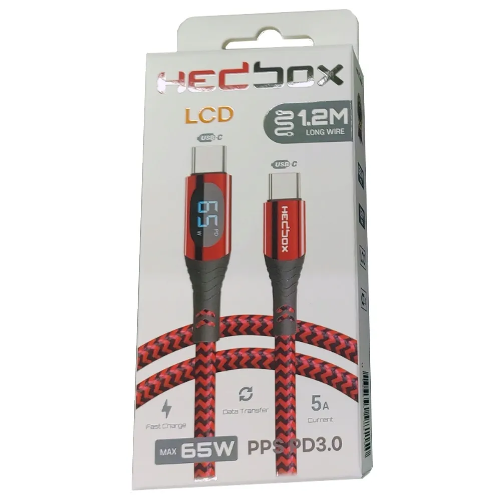 kabel-hedbox-usb-typ-c-usb-typ-c-12-m-czerwony