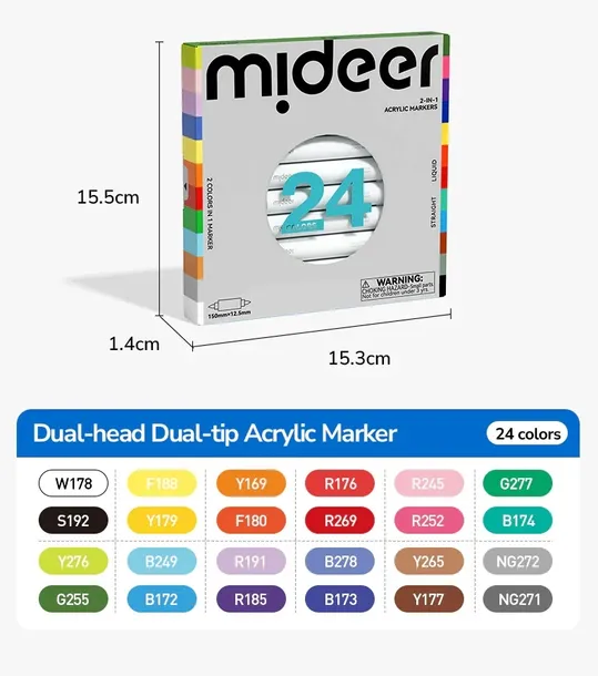 markery-akrylowe-dwustronne-2w1-mideer-24-marka-mideer