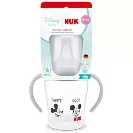 nuk-kubek-butelka-niekapek-150ml-perfect-match-6m-z-uchwytem-miki-mickey
