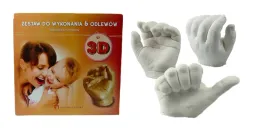 ramy-czasu-odcisk-3d-odlew-zestaw-6x-odlew-chrzest